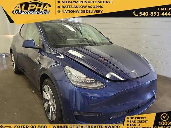 TESLA MODEL Y 2021 5YJYGDEE1MF299466 image